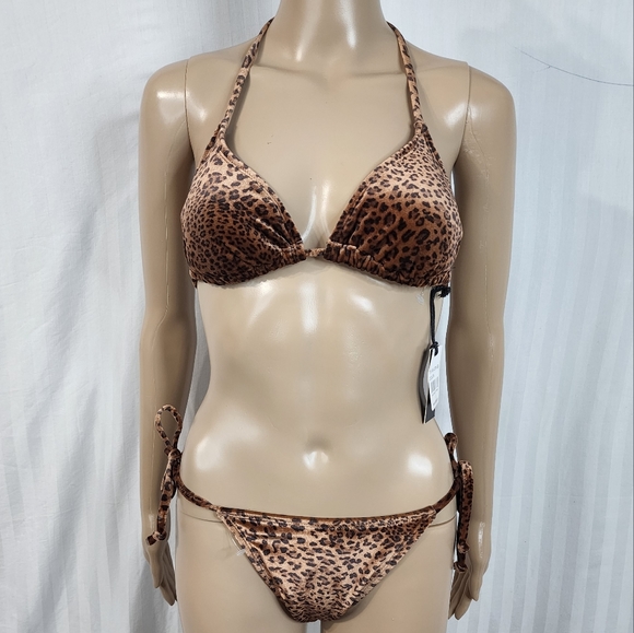 Kendall & Kylie swim size Large color animalprint - Picture 2 of 16
